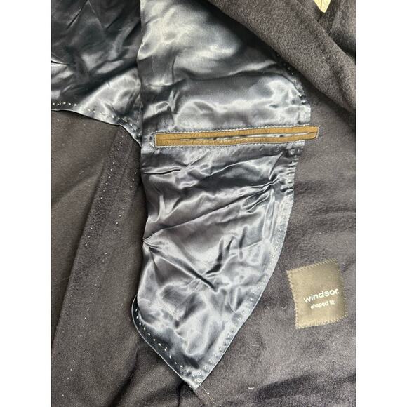 Windsor. Black Coat Mens sz 54 - Picture 9 of 16